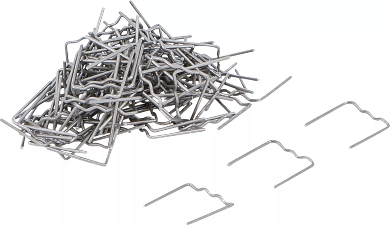 Kunststoff Reparatur Klammern Flach (100Stk.)